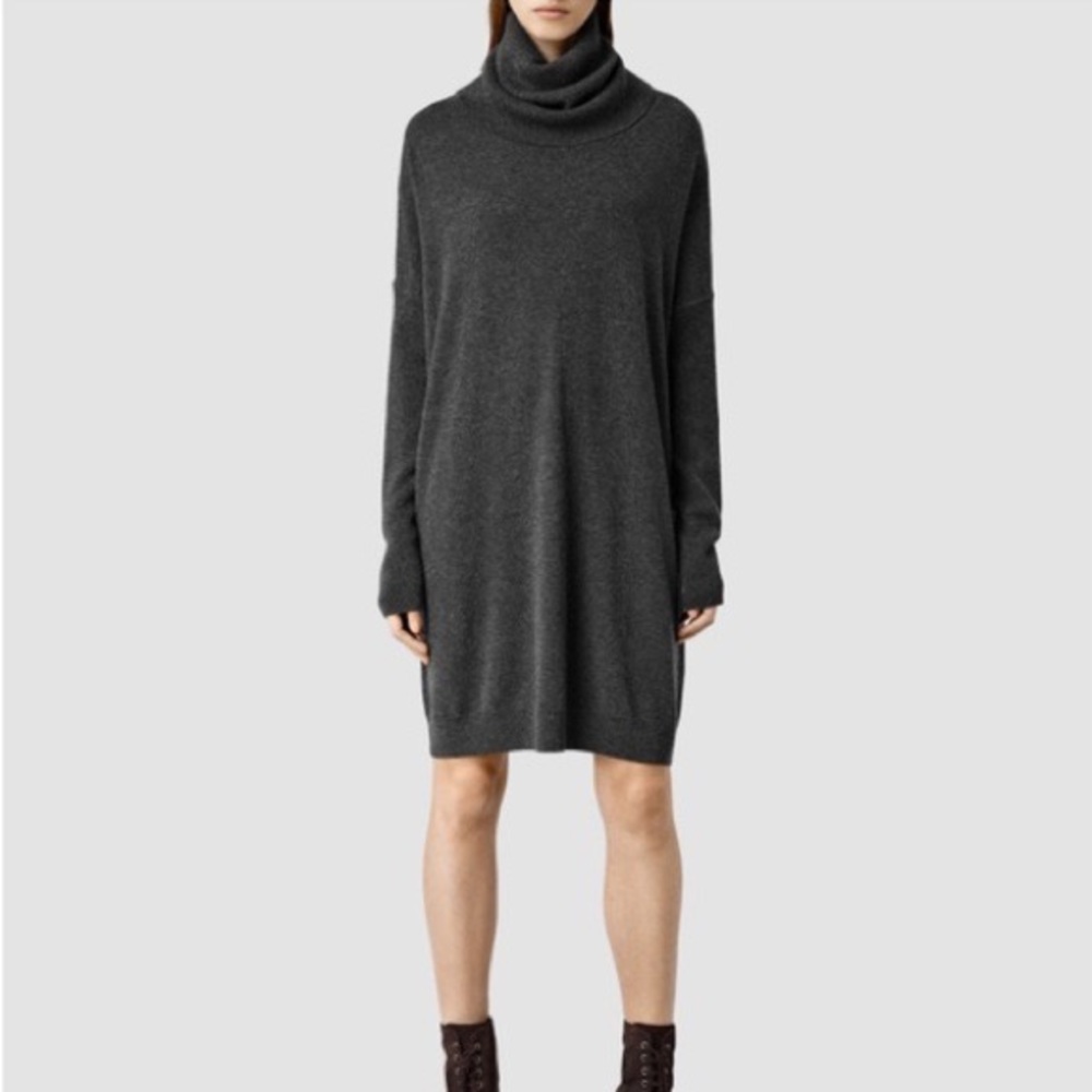 AllSaints cashmere sweater dress